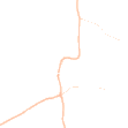 Daytime road noise heatmap for EX14 9SQ