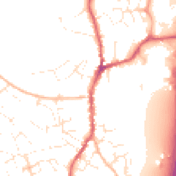 Daytime road noise heatmap for EX15 1AA