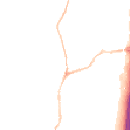 Night-time road noise heatmap for EX15 1AJ
