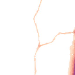 Night-time road noise heatmap for EX15 1AL