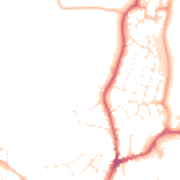 Daytime road noise heatmap for EX15 1AR