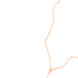 Night-time road noise heatmap for EX15 1AR