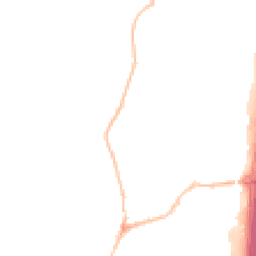 Night-time road noise heatmap for EX15 1AT