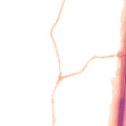 Night-time road noise heatmap for EX15 1AW