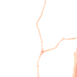 Night-time road noise heatmap for EX15 1BD