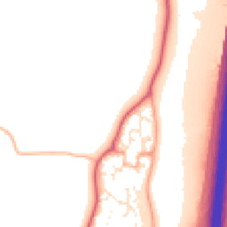 Daytime road noise heatmap for EX15 1BZ