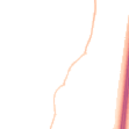 Night-time road noise heatmap for EX15 1BZ