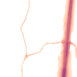 Night-time road noise heatmap for EX15 1GF