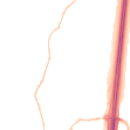 Night-time road noise heatmap for EX15 1NR