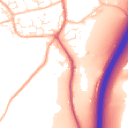 Daytime road noise heatmap for EX15 1UQ