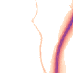 Night-time road noise heatmap for EX15 1UQ