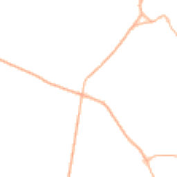 Daytime road noise heatmap for EX15 2AS