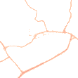 Daytime road noise heatmap for EX15 2BA