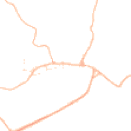 Daytime road noise heatmap for EX15 2BG