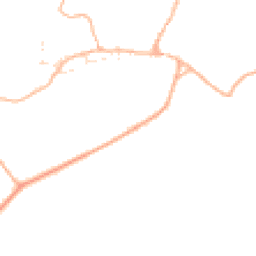 Daytime road noise heatmap for EX15 2BR