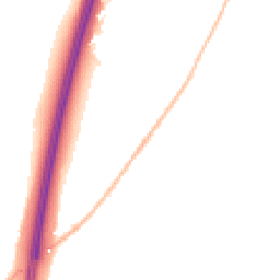 Night-time road noise heatmap for EX15 2FF