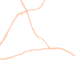 Daytime road noise heatmap for EX15 2LD