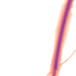 Night-time road noise heatmap for EX15 2PG