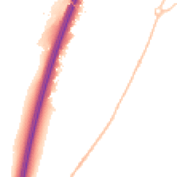 Night-time road noise heatmap for EX15 2PL