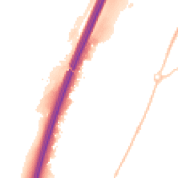 Night-time road noise heatmap for EX15 2PR