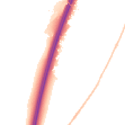 Night-time road noise heatmap for EX15 2SP