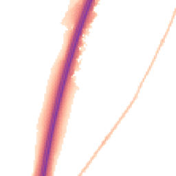 Night-time road noise heatmap for EX15 2SS