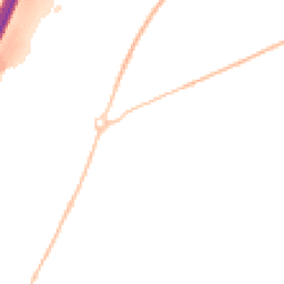 Night-time road noise heatmap for EX15 2TT