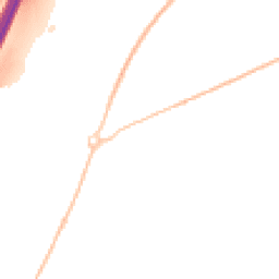 Night-time road noise heatmap for EX15 2TZ