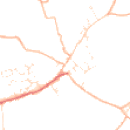 Daytime road noise heatmap for EX15 3AB