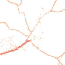 Daytime road noise heatmap for EX15 3AH