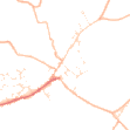 Daytime road noise heatmap for EX15 3AL