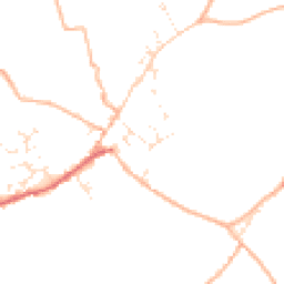 Daytime road noise heatmap for EX15 3AP