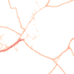 Daytime road noise heatmap for EX15 3AR