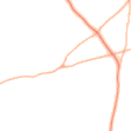 Daytime road noise heatmap for EX15 3BD