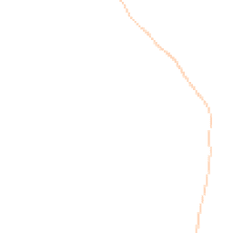 Night-time road noise heatmap for EX15 3BD