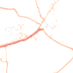 Daytime road noise heatmap for EX15 3EA