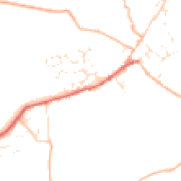 Daytime road noise heatmap for EX15 3EB