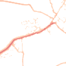 Daytime road noise heatmap for EX15 3EJ
