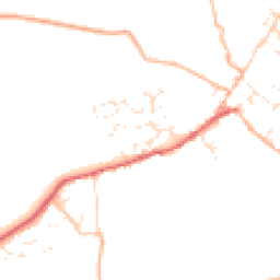 Daytime road noise heatmap for EX15 3EL
