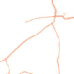 Daytime road noise heatmap for EX15 3FD