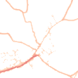 Daytime road noise heatmap for EX15 3FE