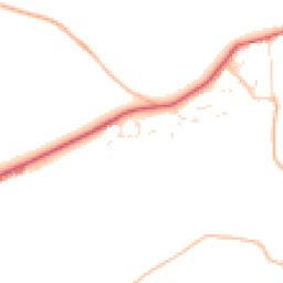 Daytime road noise heatmap for EX15 3FS