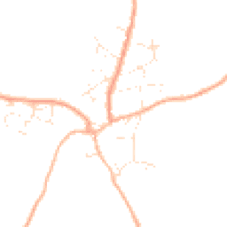 Daytime road noise heatmap for EX15 3GH