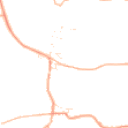Daytime road noise heatmap for EX15 3HF