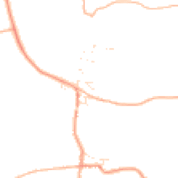 Daytime road noise heatmap for EX15 3HQ