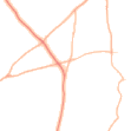 Daytime road noise heatmap for EX15 3HS