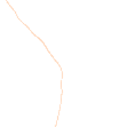 Night-time road noise heatmap for EX15 3HS