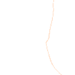 Night-time road noise heatmap for EX15 3HU