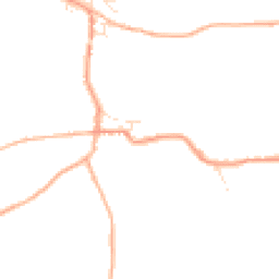 Daytime road noise heatmap for EX15 3JB