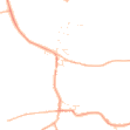 Daytime road noise heatmap for EX15 3JL